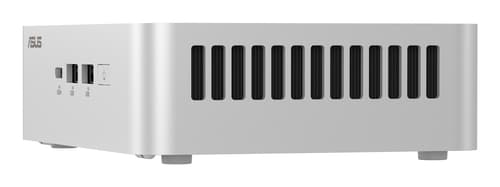 ASUS NUC 15 Pro+ RNUC15CRSU700003 - Barebone - mini PC 1 x Core Ultra 7 255H / up to 5.1 GHz - RAM 0 GB - Arc Graphics 140T - IEEE 802.11ax (Wi-Fi 6), IEEE 802.11be (Wi-Fi 7), Bluetooth 5.4, 2.5 Gigabit Ethernet, Gigabit Ethernet - silver — view 8