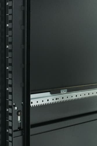 NetShelter SX 42U 600mm Wide x 1070mm Deep Enclosure with Sides Black. Size (WxDxH: 60 cm x 107 cm x 199 cm) May require special handling and delivery can take up to 3 days due to the size. Check with sales. — view 18