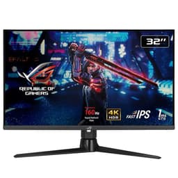 ASUS XG32UQ - LED monitor - gaming - 32" - 3840 x 2160 4K @ 160 Hz - IPS - 600 cd/m� - 1000:1 - 1 ms - 2xHDMI, DisplayPort