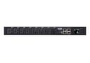 ATEN PG series PG5308G - Power distribution unit (rack-mountable) - 30A/32A, metered, eco - AC 100-240 V - 7680 VA - Ethernet 10/100/1000 - input: IEC 60309 32A - output connectors: 8 (6 x IEC 60320 C13, 2 x IEC 60320 C19) - 1U - 3 m cord thumbnail 2