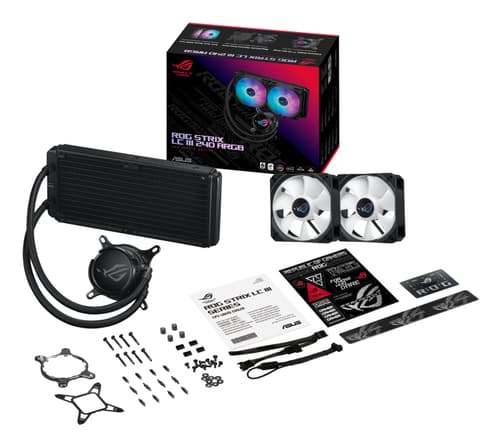 ASUS ROG Strix LC III 240 ARGB Processor Liquid Cooling Kit 12 Cm Black — view 9