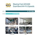 TP-Link Omada EAP670 V2 - Radio access point - Wi-Fi 6 - 2.4 GHz, 5 GHz - cloud-managed - wall / ceiling mountable thumbnail 8