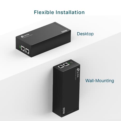TP-Link TL-POE170S V2 - PoE injector - gigabit - AC 100-240 V - 60 Watt - output connectors: 1 — view 7