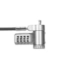 Targus DEFCON - Security cable lock - ultimate, universal, with adaptable lock head - silver - 30 cm (pack of 25) thumbnail 7