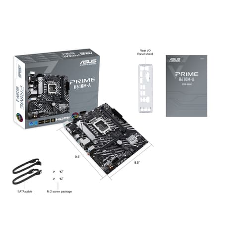 ASUS PRIME H610M-A-CSM Intel H610 LGA 1700 Micro ATX — view 6