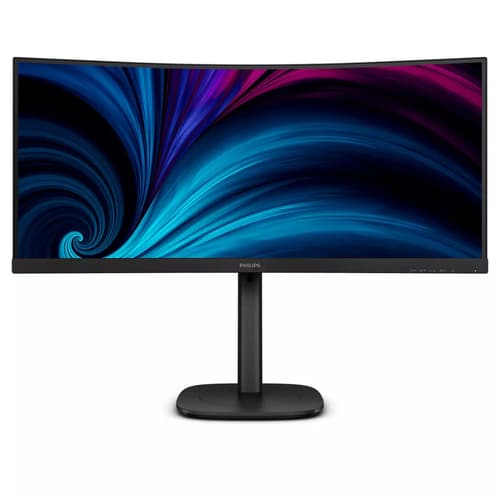 Philips 34B2U3600C - 3000 Series - LED monitor - curved - 34" - 3440 x 1440 WQHD @ 120 Hz - VA - 3500:1 - HDMI, DisplayPort, USB-C - speakers - textured black — view 8