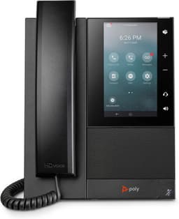 Poly CCX 505 - VoIP phone - SIP, SDP, RTCP, RTP, SRTP