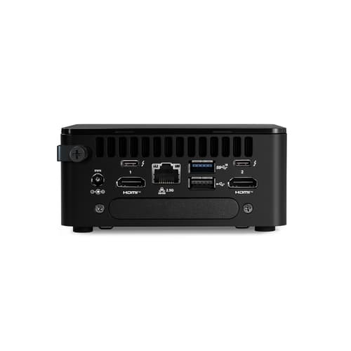 ASUS - Mini PC - 1 up to - RAM 0 GB - no HDD - Gigabit Ethernet - 802.11a/b/g/n/ac/ax (Wi-Fi 6E) - no OS - monitor: none - black — view 3