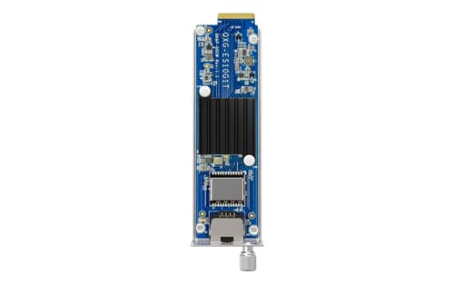 QNAP QXG-ES10G1T - Expansion module - PCIe 3.0 x4 - 100M/1G/2.5G/5G/10 Gigabit Ethernet x 1 — view 4