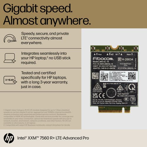 HP 4G LTE-AP WWAN — view 3