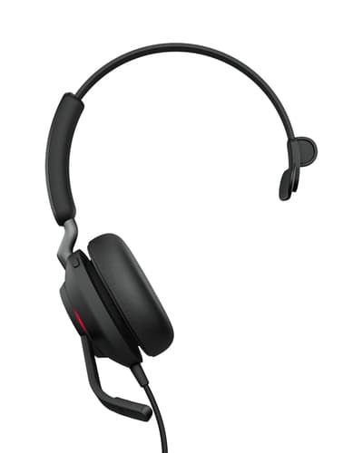 Jabra Evolve2 40 SE UC Mono - Headset - on-ear - wired - USB-C, USB-A - noise isolating - Optimised for UC — view 3