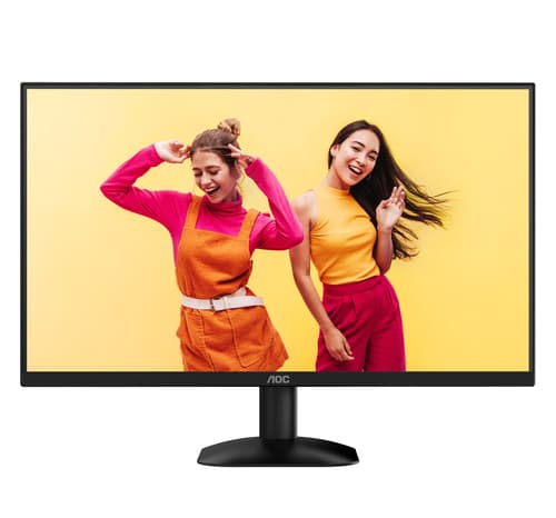 AOC Basic-line Q27B35E - LED monitor - 27" - 2560 x 1440 QHD @ 75 Hz - IPS - 300 cd/m� - 1500:1 - HDR10 - 1 ms - HDMI, DisplayPort - black — view 5