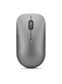 Lenovo Pro Plus 6050 - Mouse - multi-mode - optical - 6 buttons - wireless - Bluetooth 5.3, 2.4 GHz - USB wireless receiver - luna grey - brown box thumbnail 1
