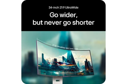 LG UltraGear 34GX90SA-W — view 7