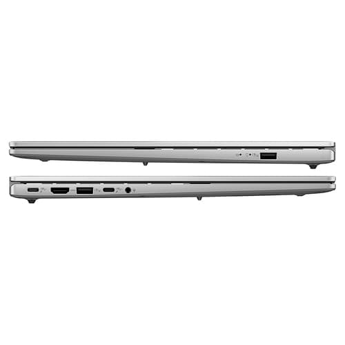 ASUS Vivobook S 16 S3607QA-PL004W - Snapdragon X - X1-26-100 / up to 2.9 GHz - Win 11 Home - Qualcomm Adreno - 16 GB RAM - 512 GB SSD NVMe - 16" 1920 x 1200 @ 144 Hz - Wi-Fi 6E, Bluetooth - cool silver — view 9