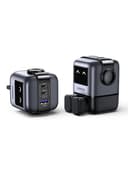 Ugreen USB-A+2C 65W UNO GAN CHARGER Mobile phone, Laptop, Tablet Black AC, USB Indoor thumbnail 7