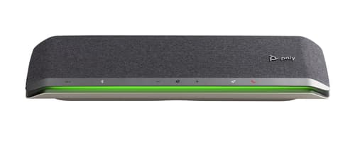 Poly Sync 60 - Smart speakerphone - Bluetooth - wired, wireless - USB-A, USB-C - black, silver - Zoom Certified