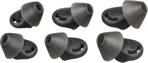 Poly - Eartip for Bluetooth headset - medium - black (pack of 2) - for Poly Voyager 6200 — view 1