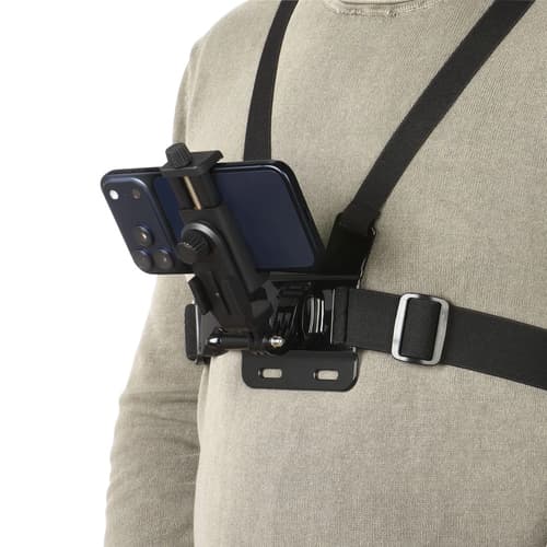Hama Chest Strap for Action Cams and Mob. Phones, Adjustable Mount, Ultra-light — view 13
