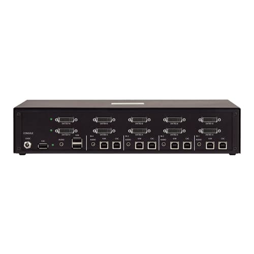 StarTech.com - KVM / audio / USB switch - 4 x KVM / audio / USB - 1 local user - desktop — view 3