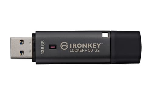 Kingston Technology IronKey 128GB Locker Plus 50 G2, FIPS 197, AES-256 — view 3