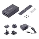 StarTech.com Serial to Ethernet Adapter, IP LAN to RS232 DB9 Converter - Device server - PoE - 100Mb LAN, RS-232 - wall / DIN rail mountable - TAA Compliant