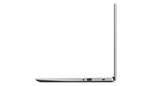 Acer Aspire 1 A114-33 - Intel Pentium Silver - N6000 / up to 3.3 GHz - Win 11 Home in S mode - UHD Graphics - 4 GB RAM - 128 GB eMMC - 14" TN 1920 x 1080 (Full HD) - Gigabit Ethernet - Wi-Fi 5 - pure silver - kbd: UK — view 9