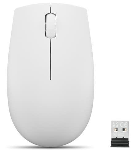 *Non Cancellable/Non Returnable (NCNR)* LENOVO 300 WIRELESS MOUSE GREY — view 1