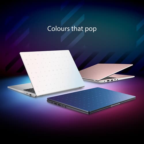 ASUS Vivobook Go 15 E510KA-EJ562WS - 180-degree hinge design - Intel Celeron - N4500 / up to 2.8 GHz - Win 11 Home in S mode - UHD Graphics - 4 GB RAM - 128 GB eMMC - 15.6" TN 1920 x 1080 (Full HD) - Wi-Fi 5 - star black — view 11