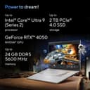 ASUS VivoBook Pro 15 OLED N6506CU-MA031W - Intel Core Ultra 9 - 285H / up to 5.4 GHz - Win 11 Home - GeForce RTX 4050 - 16 GB RAM - 1 TB SSD NVMe - 15.6" OLED 2880 x 1620 (3K) @ 120 Hz - Gigabit Ethernet - Wi-Fi 6E, Bluetooth - earl grey, black (keyboard) thumbnail 17