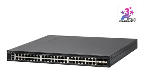 ATEN ES0154P - Switch - L2+ - Managed - 40 x 10/100/1000 (PoE+) + 6 x 1 Gigabit / 10 Gigabit / 25 Gigabit SFP28 (uplink) + 8 x 10/100/1000 (PoE++) - rack-mountable - PoE++ (740 W)