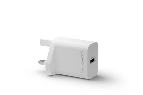 re-charge-UK Wall Chrg USB-A 18W-W — view 1