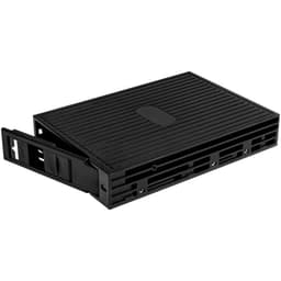 StarTech.com 2.5in SATA/SAS SSD/HDD to 3.5in SATA Hard Drive Converter - Storage bay adapter - 3.5" to 2.5" - black - 25SATSAS35 - Storage bay adapter - 3.5" to 2.5" - black - for P/N: S352BU33HR, SATDOCK5U3ER, SATDUP11IMG, SATERASER4, SATSASDUPE11, SU2DUPERA11