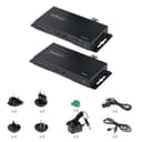 StarTech.com 4K HDMI over Fiber Extender Kit, 4K 60Hz up to 3300ft/1km (Single Mode) or 1000ft/300m (Multimode) LC Fiber Optic, HDR/HDCP, Audio/RS232/IR Extender, HDMI Video Extender