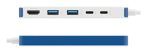 HyperDrive Flex 5 Port USB-C Hub Blue — view 4