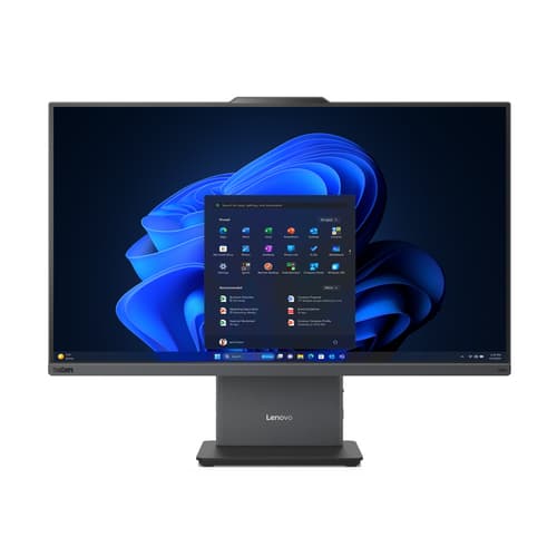 Lenovo ThinkCentre neo 50a 27 Gen 5 12SB - All-in-one with monitor stand - Core i5 13420H / up to 4.6 GHz - RAM 16 GB - SSD 512 GB - TCG Opal Encryption 2, NVMe - UHD Graphics - Gigabit Ethernet, Bluetooth 5.2, IEEE 802.11ax (Wi-Fi 6) - Win 11 Pro - monitor: LED 27" 1920 x 1080 (Full HD) @ 100 Hz - keyboard: UK - luna grey - Lenovo TopSeller - with 1 Year Lenovo Onsite Support