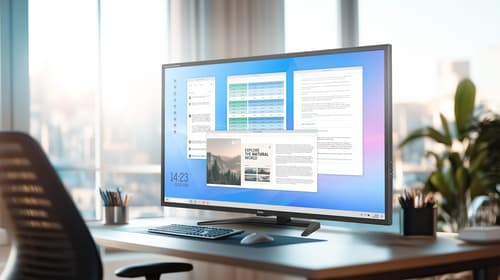 iiyama ProLite X4373UHSU-B2 - LED monitor - 43" (42.5" viewable) - 3840 x 2160 4K @ 60 Hz - VA - 450 cd/m� - 4000:1 - HDR10 - 3 ms - 2xHDMI, DisplayPort - speakers - matte, black — view 18