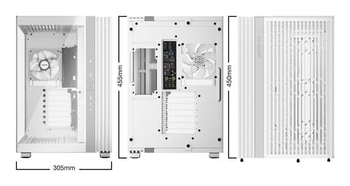 LIGHT BASE 600 LX ARGB ATX CASE GLAS — view 3