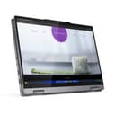 Lenovo ThinkBook 14 G4 21MX - Flip design - Intel Core Ultra 7 - 155U / up to 4.8 GHz - Win 11 Pro - Intel Graphics - 16 GB RAM - 512 GB SSD NVMe - 14" IPS touchscreen 1920 x 1200 - Wi-Fi 6E, Bluetooth - dual tone luna grey - kbd: UK - with 1 Year Lenovo Premier Support thumbnail 5