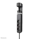 Neomounts - Power strip - USB-C + USB-A - AC 230 V - 3680 Watt - input: Type F - output connectors: 3 (2 x 24 pin USB-C (PD), USB, 3 x power Type F) - 1.4 m cord - black - with Clamp Desk Mount thumbnail 1