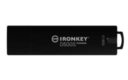 Kingston IronKey Keypad 200 - USB flash drive - encrypted - 128 GB - USB 3.2 Gen 1 - TAA Compliant