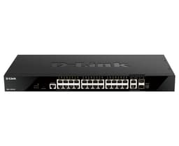 D-Link DGS 1520-28 - Switch - L3 - smart - 24 x 10/100/1000 + 2 x Gigabit SFP + 2 x 10 Gigabit SFP+ - rack-mountable