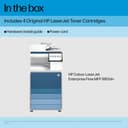 HP LaserJet Enterprise MFP 8801dn - Multifunction printer - colour - laser - A3 (297 x 420 mm) (original) - A3/Ledger (media) - up to 60 ppm (copying) - up to 60 ppm (printing) - 2180 sheets - 33.6 Kbps - Gigabit LAN, USB 3.0, USB 2.0 host, USB 3.0 host thumbnail 3