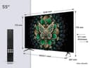 TCL C6K 55 QD-MINI LED 4K HDR SMART thumbnail 2
