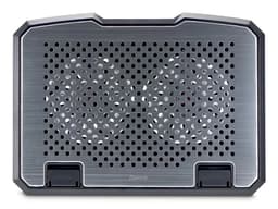 LAPTOP COOLER 2 FANS 40CM BLACK