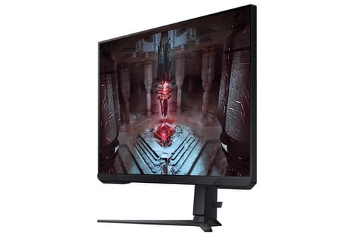 Samsung Odyssey G5 S32CG510EU - G51C Series - LED monitor - gaming - 32" - 2560 x 1440 QHD @ 165 Hz - VA - 300 cd/m� - 3000:1 - HDR10 - 1 ms - 2xHDMI, DisplayPort - black — view 7