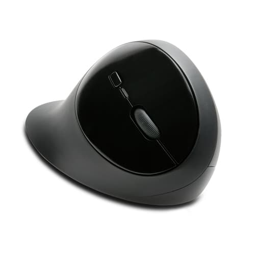 Kensington Pro Fit Ergo Wireless Mouse - mouse - 2.4 GHz, Bluetooth 4.0 LE - black — view 3
