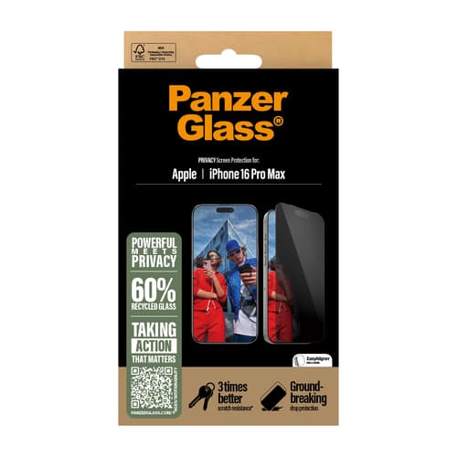 PANZERGLASS PRIVACY IPHONE 16 PRO — view 4
