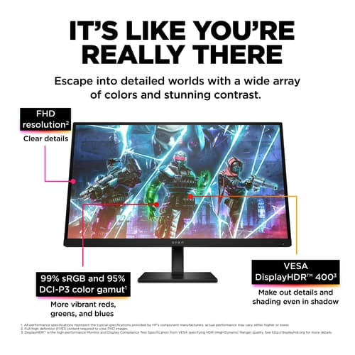 OMEN 27S FHD 240HZGAMINGMONITOR — view 9