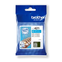 Brother LC421C - Cyan - original - ink cartridge - for Brother DCP-J1140DW, DCP-J1800DW, MFC-J1010DW, MFC-J1012DW